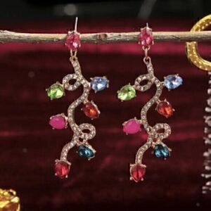 Christmas Tree Light Earrings